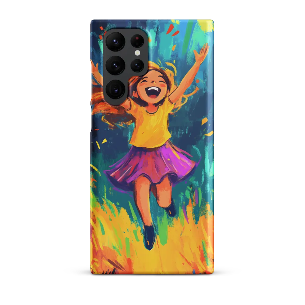 Joyful Escape into Nature | Phone Case |  S22 Ultra | Snap Case | Matte