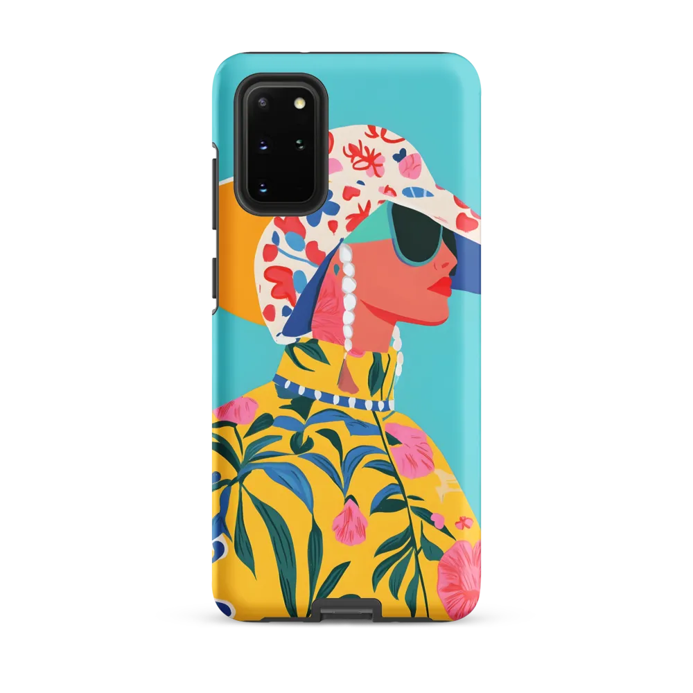 Tropical Confidence: A Fashion Portrait