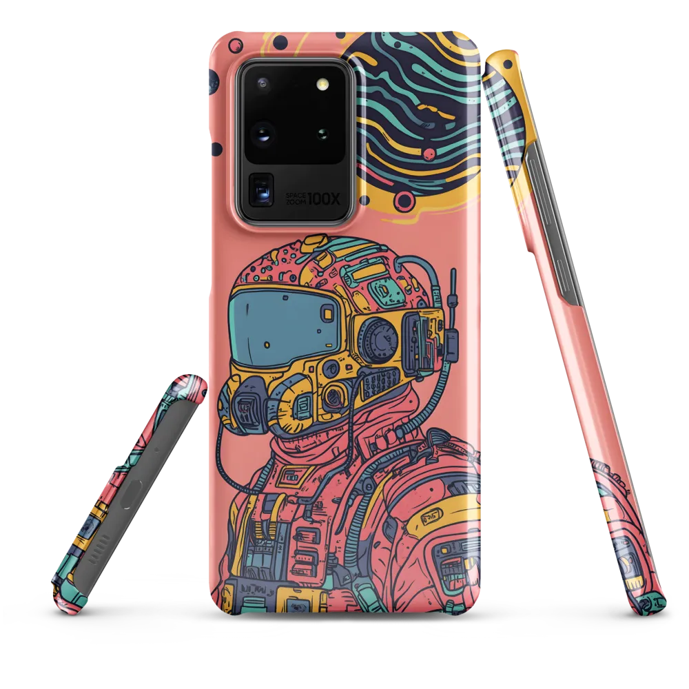 Exploration Beyond: A Digital Astronaut | Phone Case |  S20 Ultra | Snap Case | Glossy