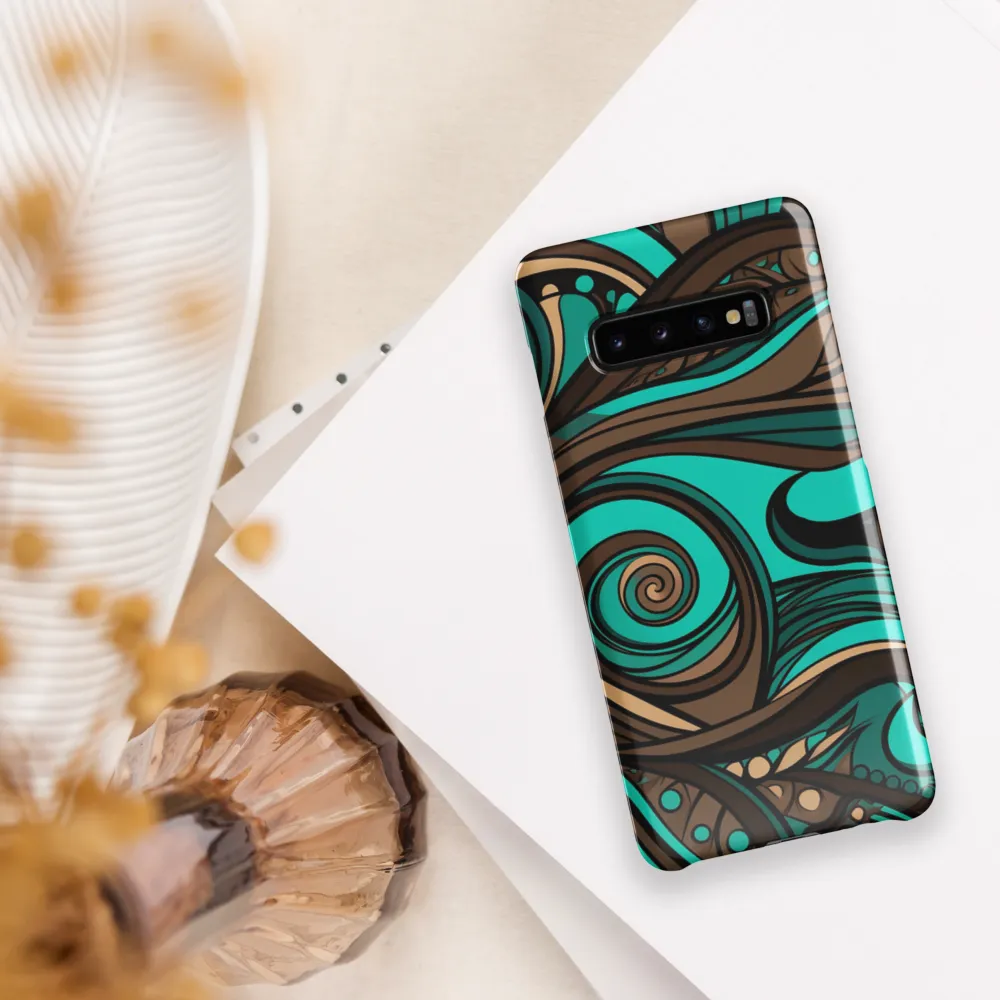 Fluctuating Currents | Phone Case |  S10 Plus | Snap Case | Glossy