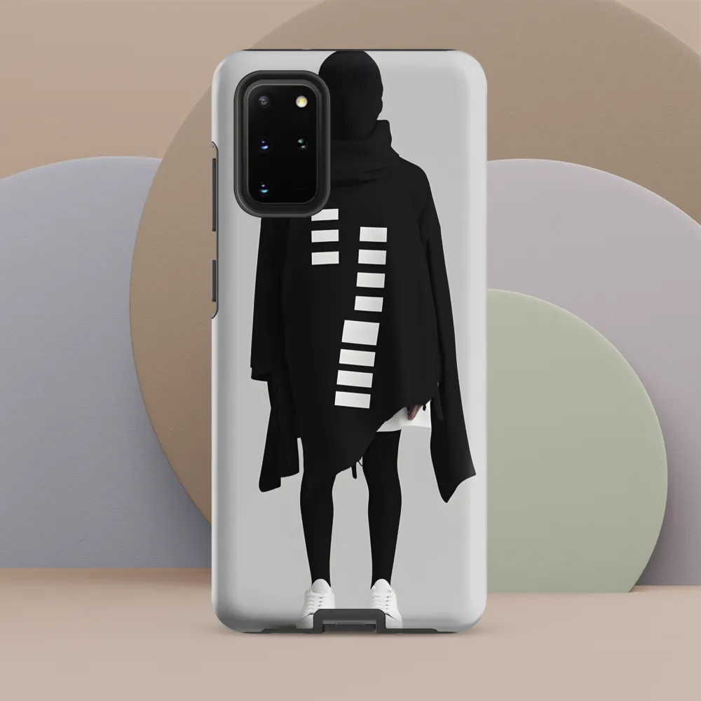 Enigmatic Layers: A Study in Minimalist Fashion