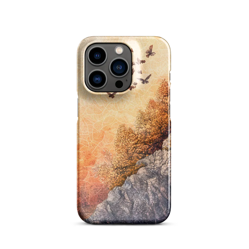 Fluttering Dreams of Serenity | Phone Case |  14 Pro | Snap Case | Glossy