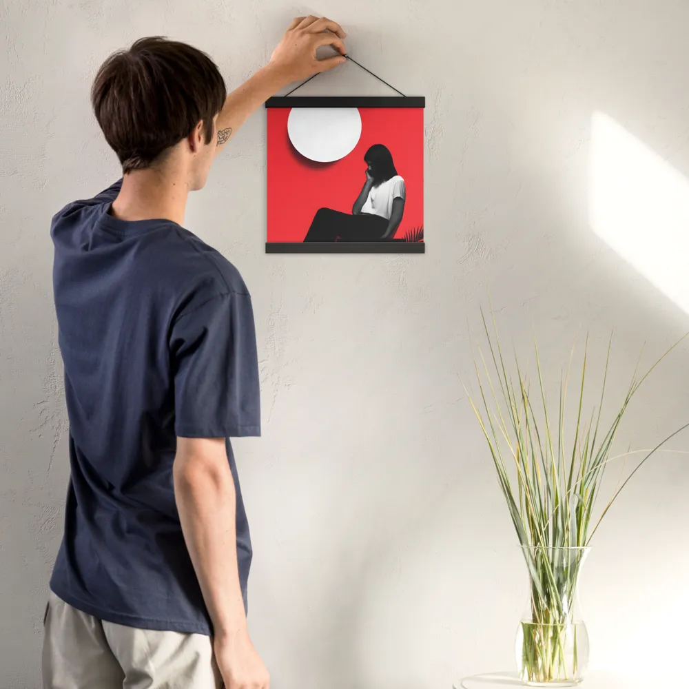 Contemplation in Red