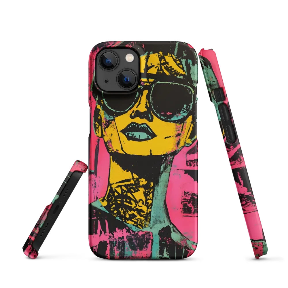 Confident Portrait in Neon Colors