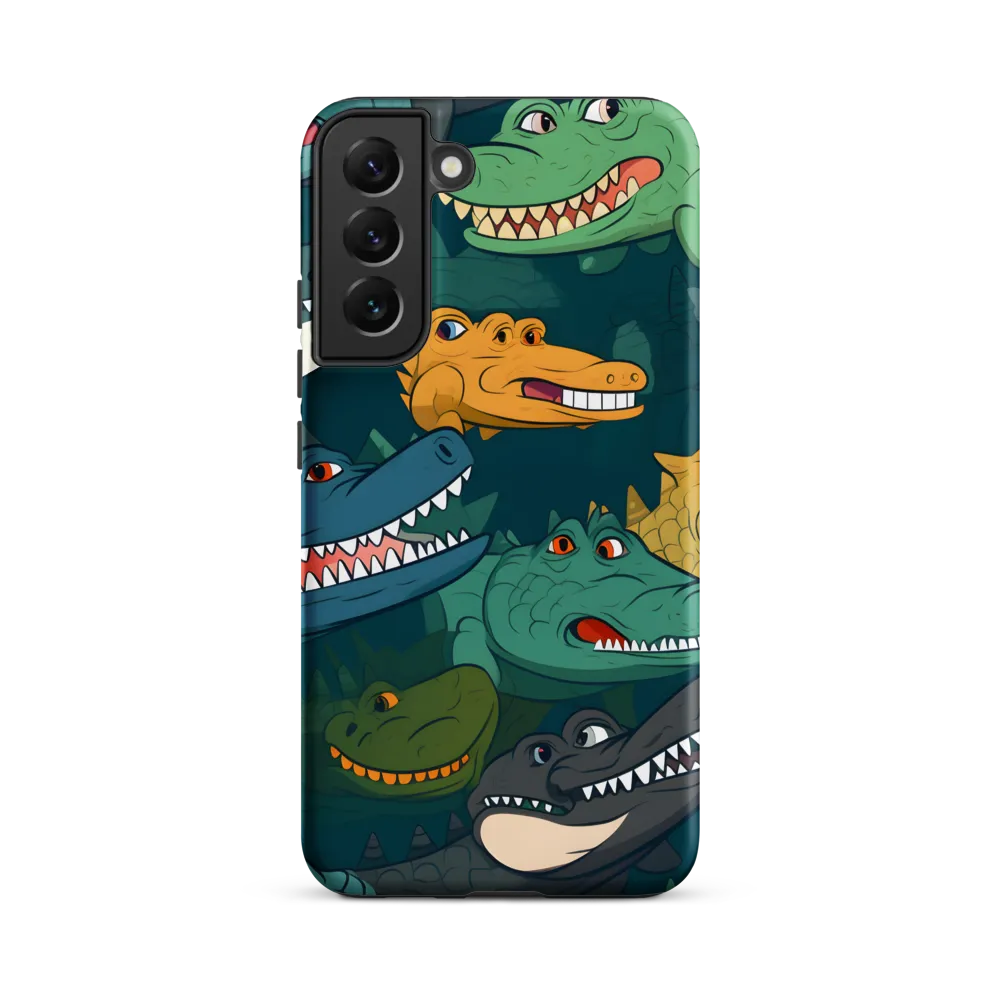 Cheerful Crocodilian Parade