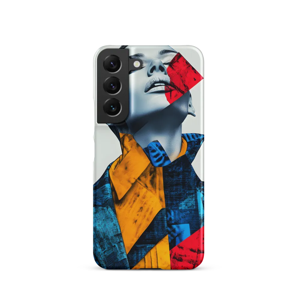 Fragmented Confidence: A Surreal Fashion Portrait