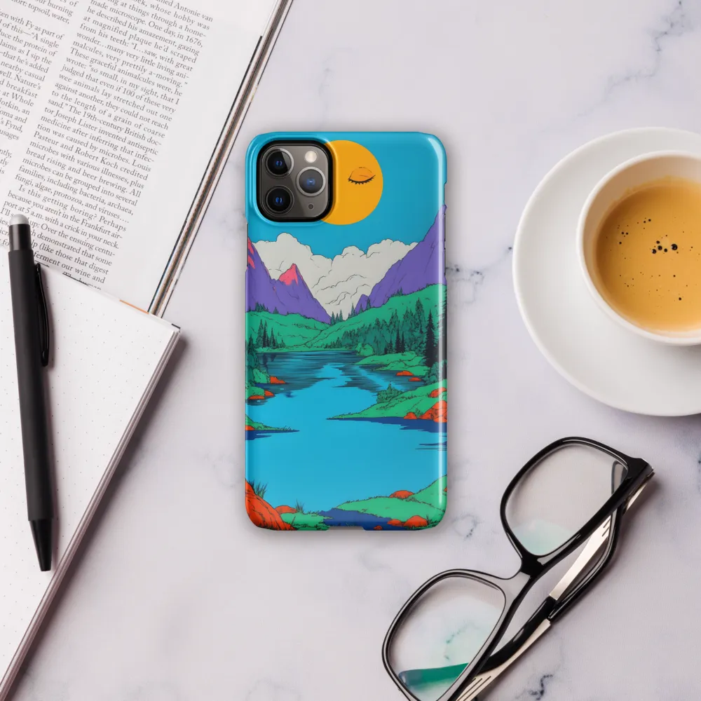 Whimsical Serenity in Vibrant Colors | Phone Case |  11 Pro Max | Snap Case | Glossy