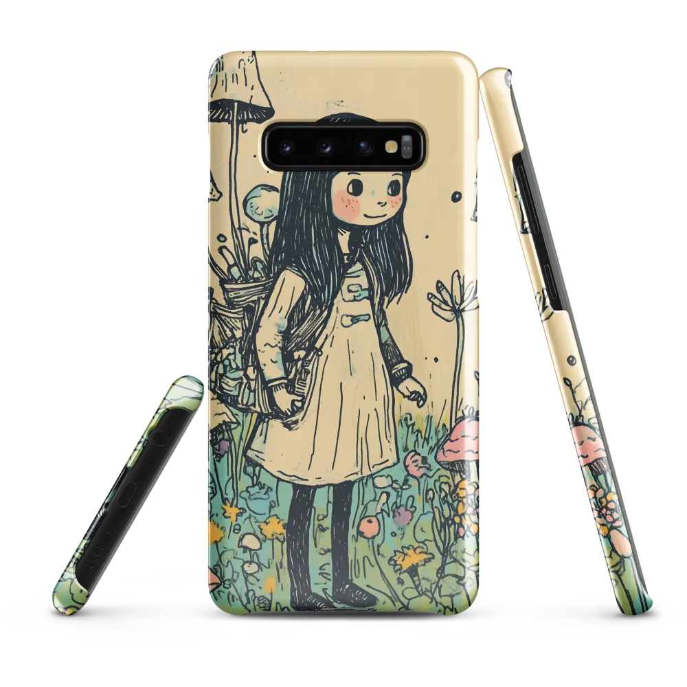 A Whimsical Journey Through a Colorful Meadow | Phone Case |  S10 Plus | Snap Case | Glossy