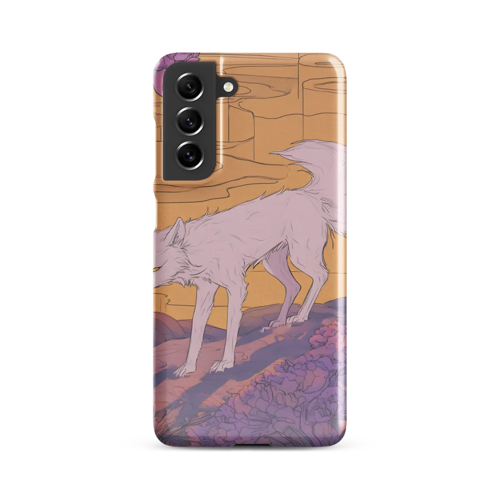 Whispers of the Violet Dawn | Phone Case |  S21 FE | Snap Case | Glossy