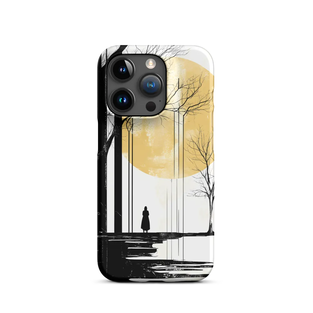 Solitude Under the Yellow Sun | Phone Case |  15 Pro | Snap Case | Matte