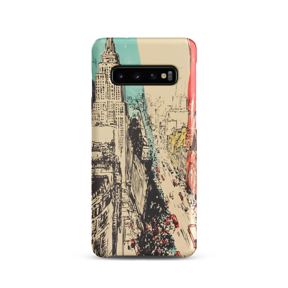 Dynamic Urban Symphony | Phone Case |  S10 | Snap Case | Matte