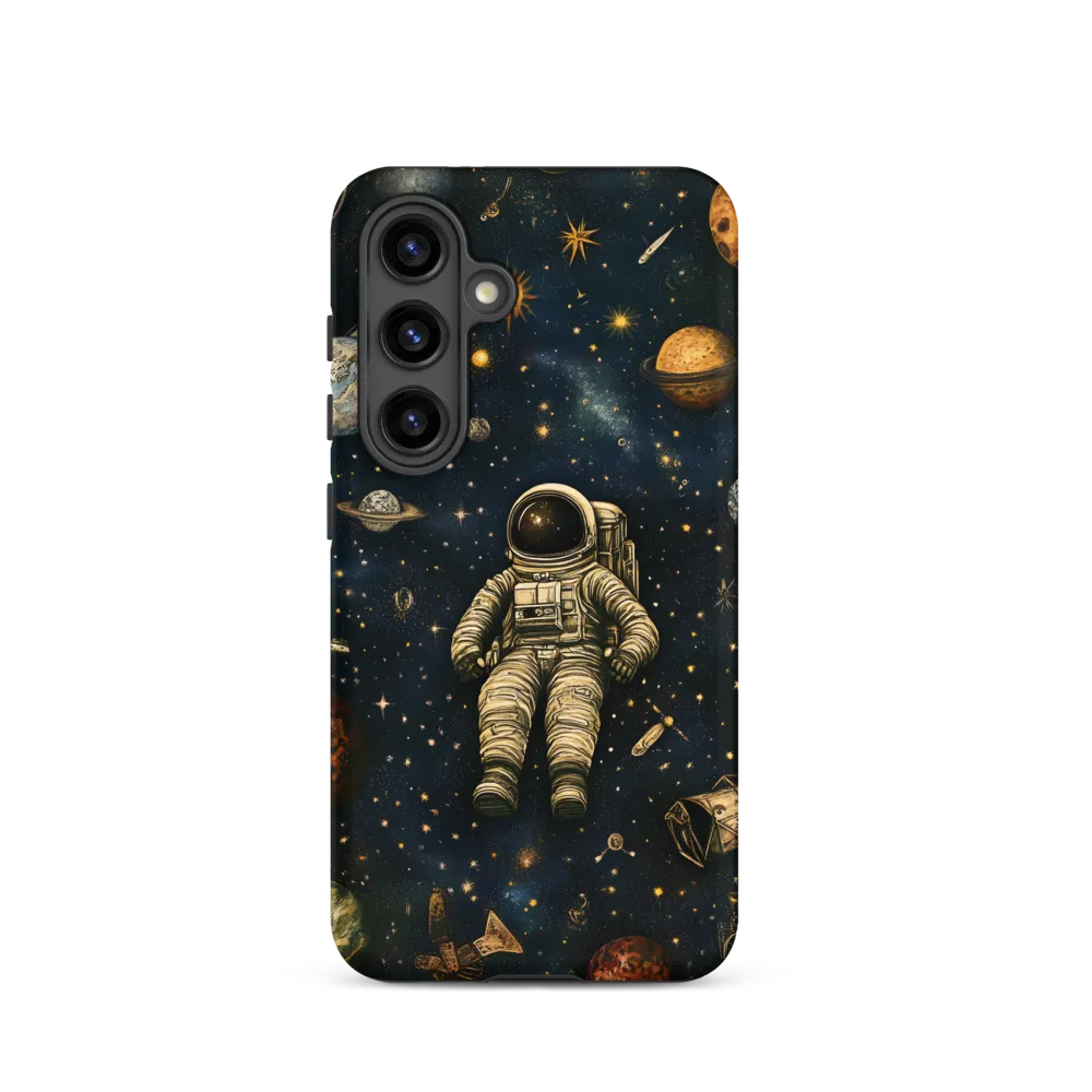 Cosmic Voyage: An Astronaut's Solitude