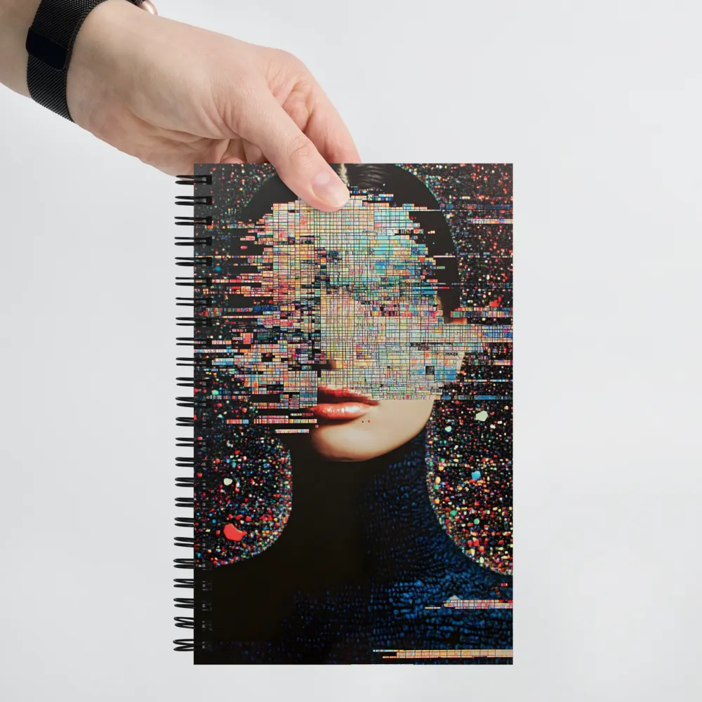 Fragmented Identity | Spiral Notebook