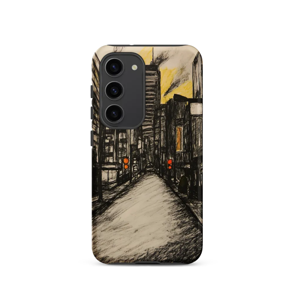 Cityscape of Solitude | Phone Case |  S23 | Tough Case | Matte