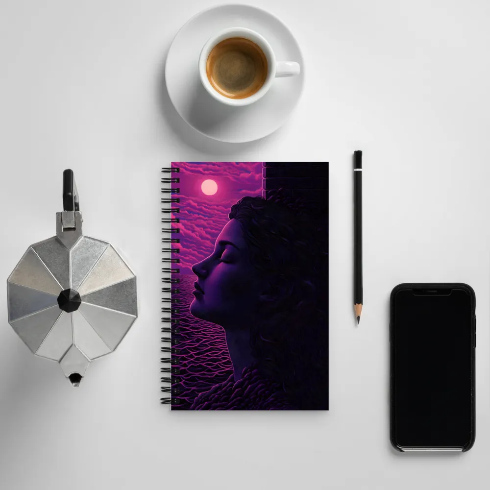 Ethereal Reflections | Spiral Notebook