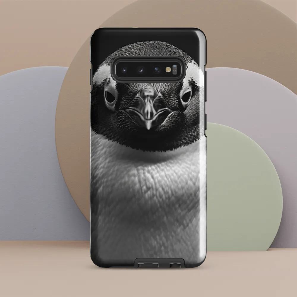 Majestic Penguin Portrait | Phone Case |  S10 Plus | Tough Case | Glossy