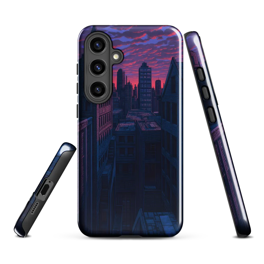 City of Secrets at Dusk | Phone Case |  S24 Plus | Tough Case | Glossy