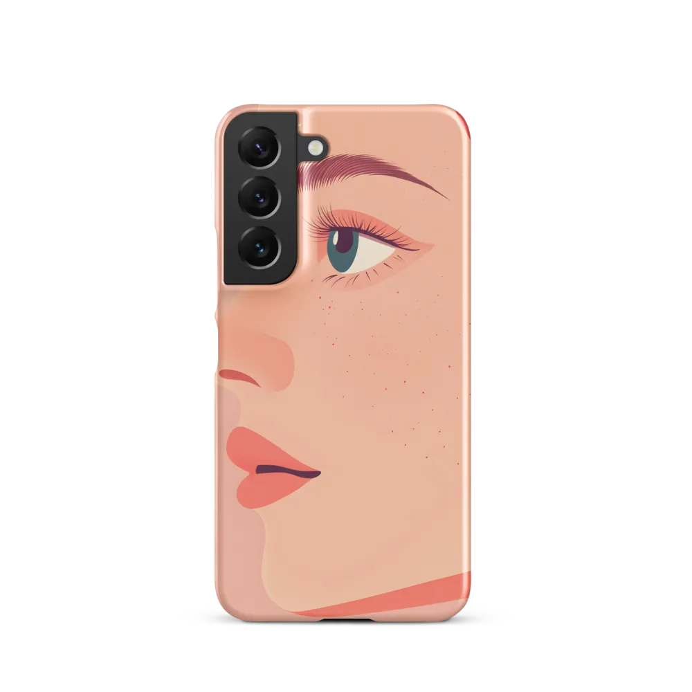 Serenity in Profile | Phone Case |  S22 | Snap Case | Matte