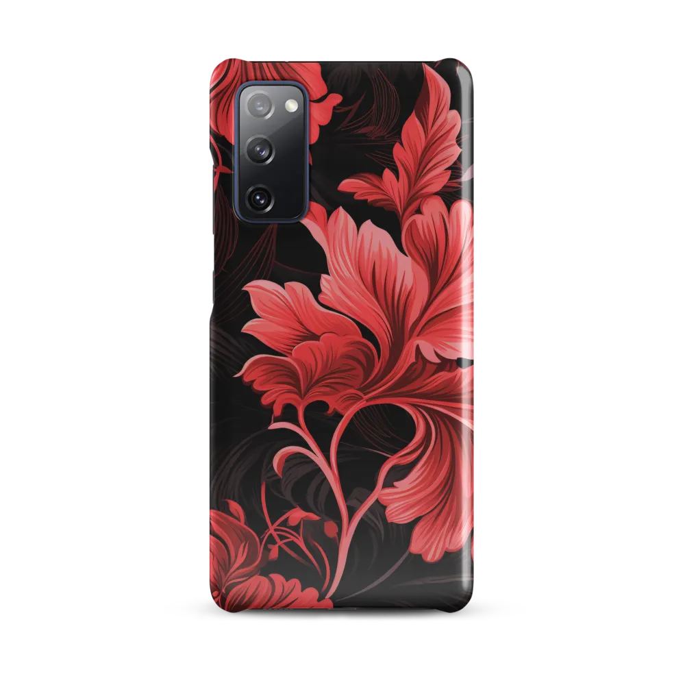 Tropical Elegance in Red