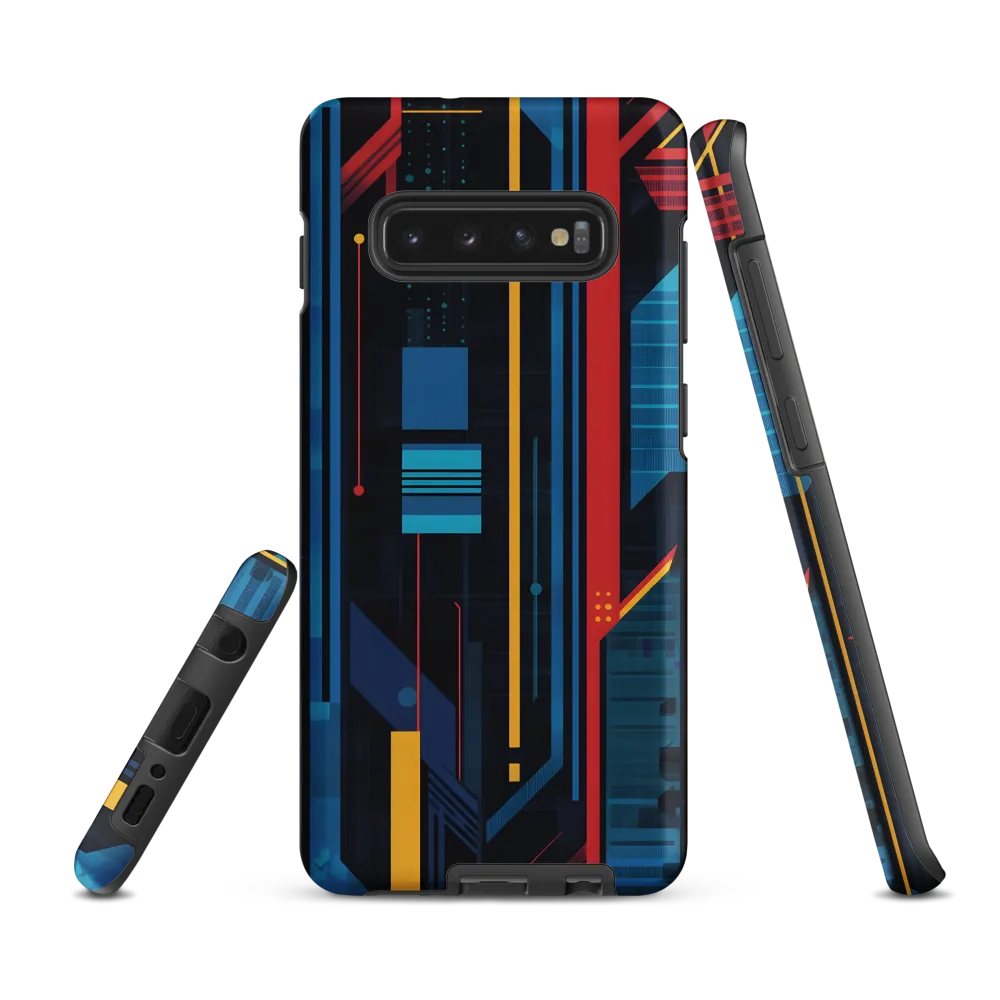 Symphony of Lines | Phone Case |  S10 Plus | Tough Case | Matte