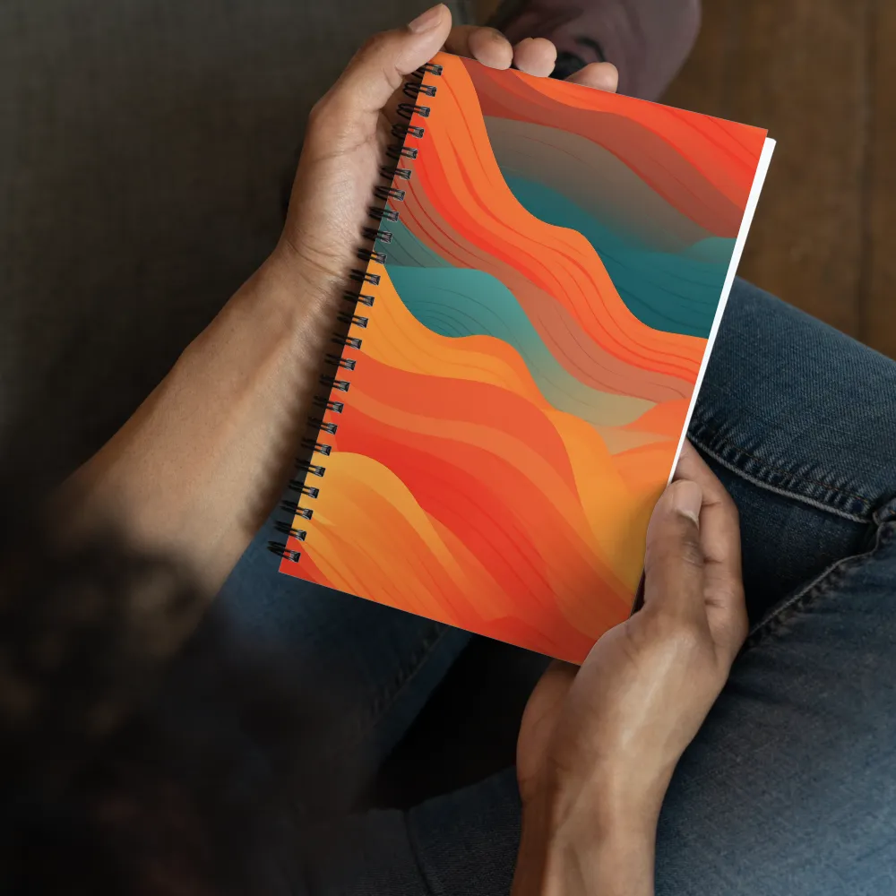 Waves of Warmth | Spiral Notebook