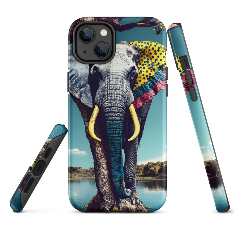 Playful Elegance: The Surreal Elephant
