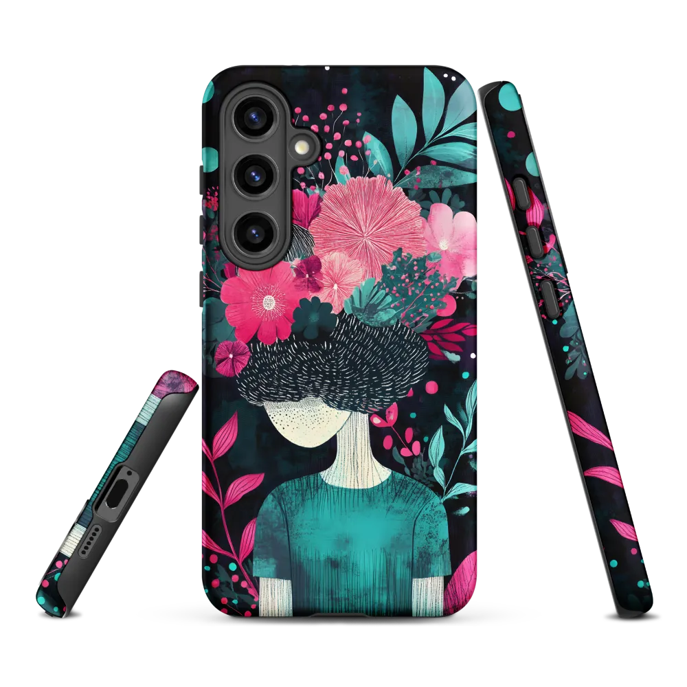 Floral Harmony: A Portrait of Serenity