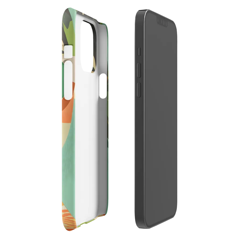 Bold Serenity: A Modern Portrait | Phone Case |  13 Pro Max | Snap Case | Matte