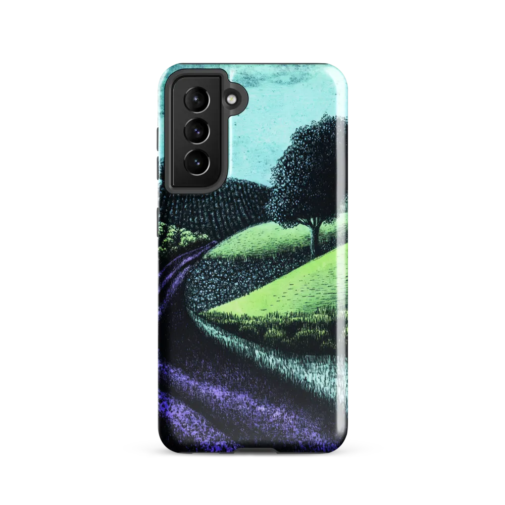 Winding Serenity: A Modern Landscape