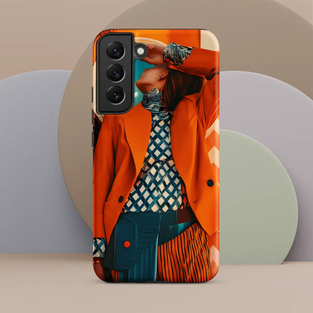 Vibrant Interplay: A Fusion of Fashion and Nature