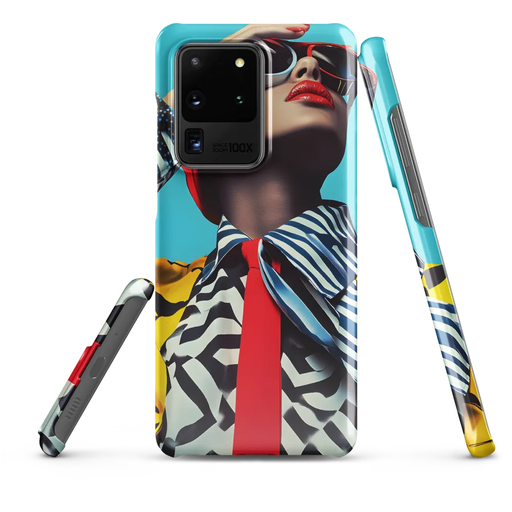 Chic Confidence in Bold Patterns