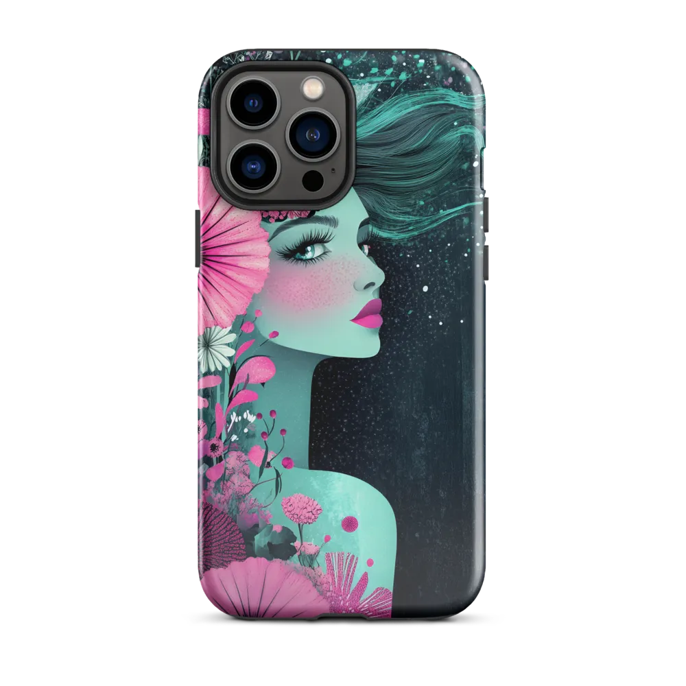 Floral Harmony: Portrait of Serenity