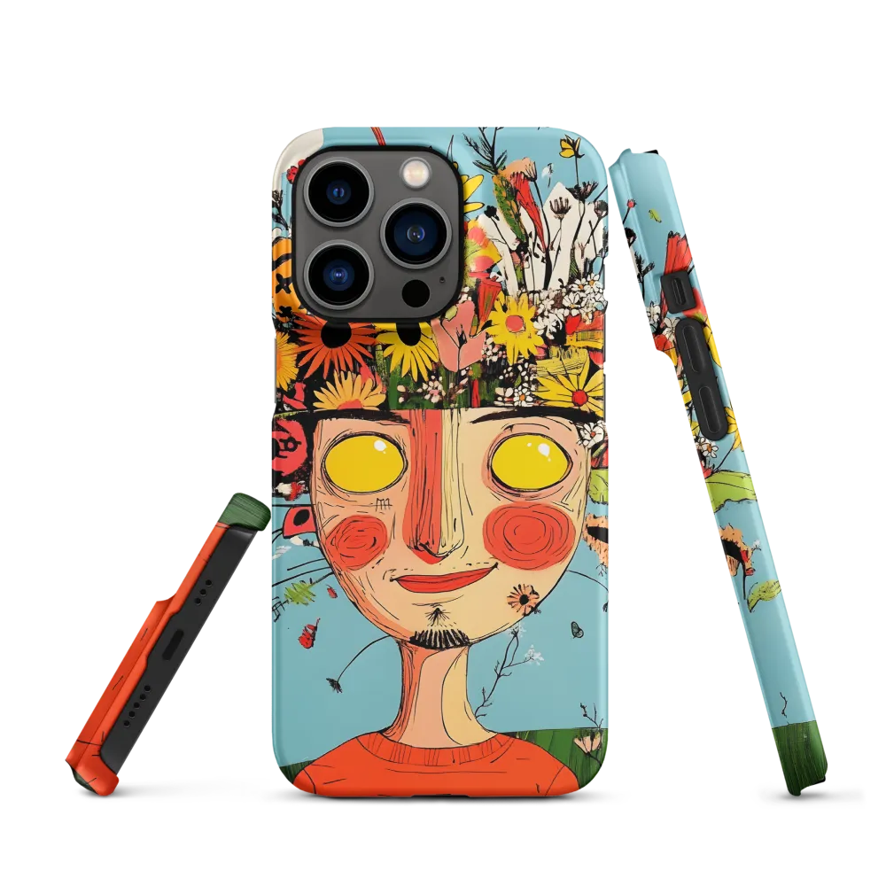 Whimsical Bloom | Phone Case |  13 Pro | Snap Case | Matte