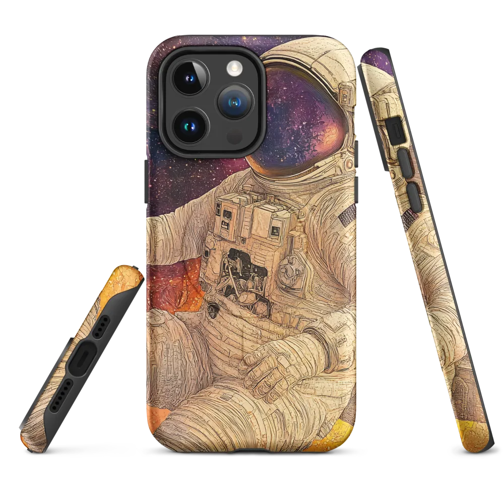 Journey Beyond Stars | Phone Case |  14 Pro Max | MagSafe® Tough Case | Matte