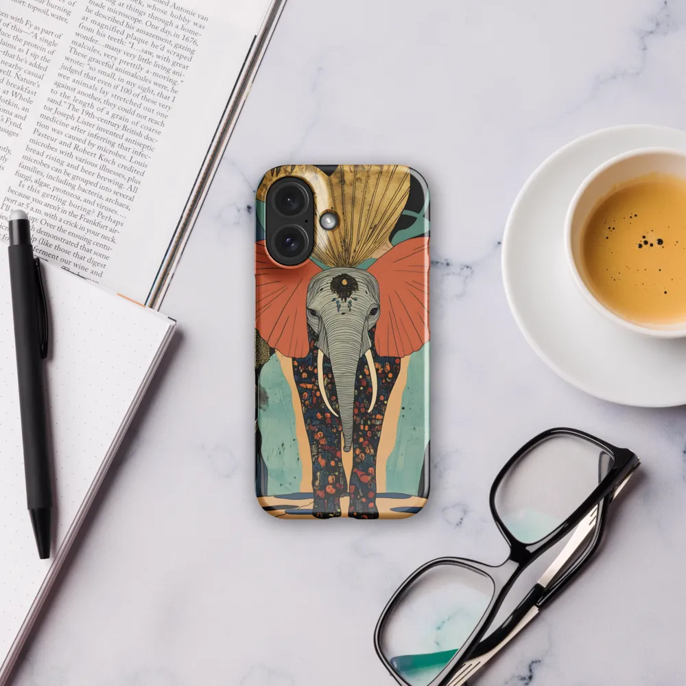 Whimsical Majesty: The Elephant of Dreams | Phone Case |  16 | Snap Case | Glossy