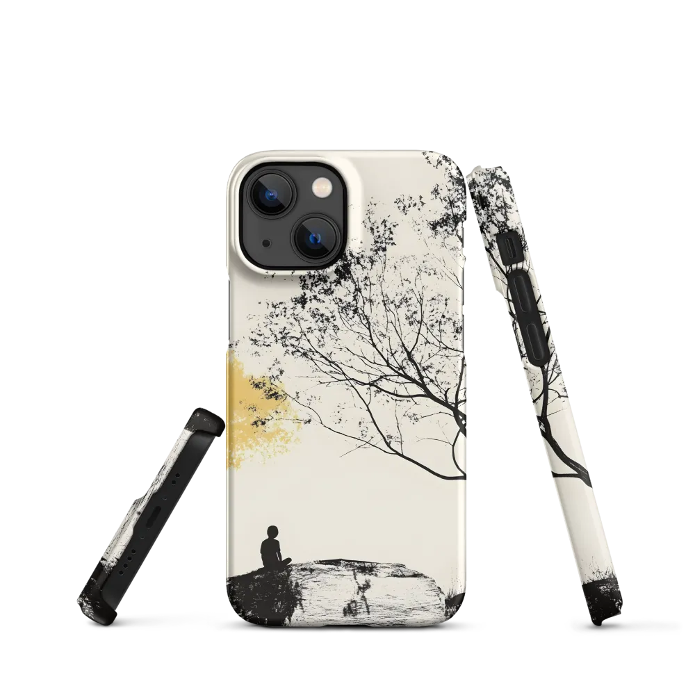 Whispers of Solitude | Phone Case |  13 Mini | Snap Case | Matte
