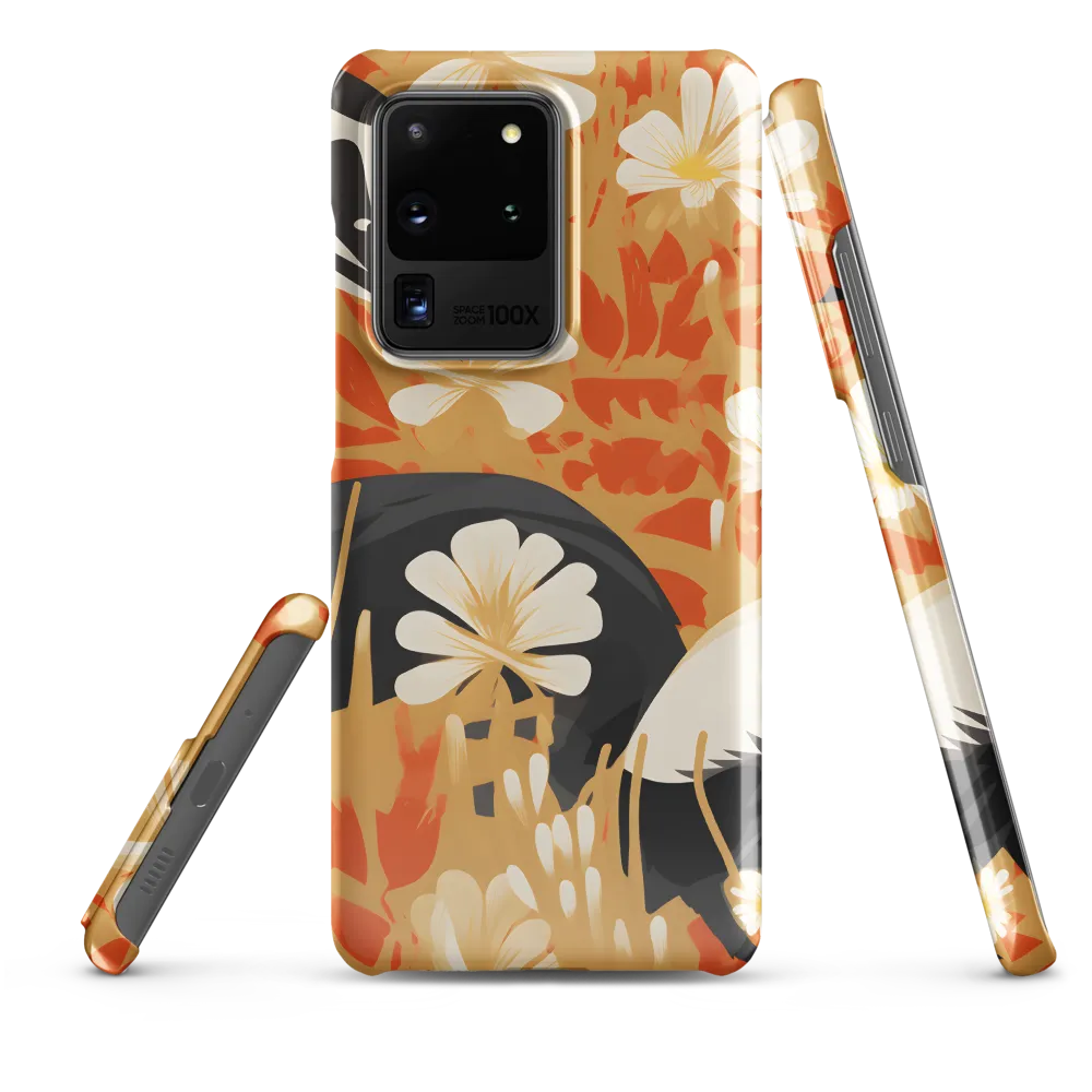 Whimsical Badgers in Bloom