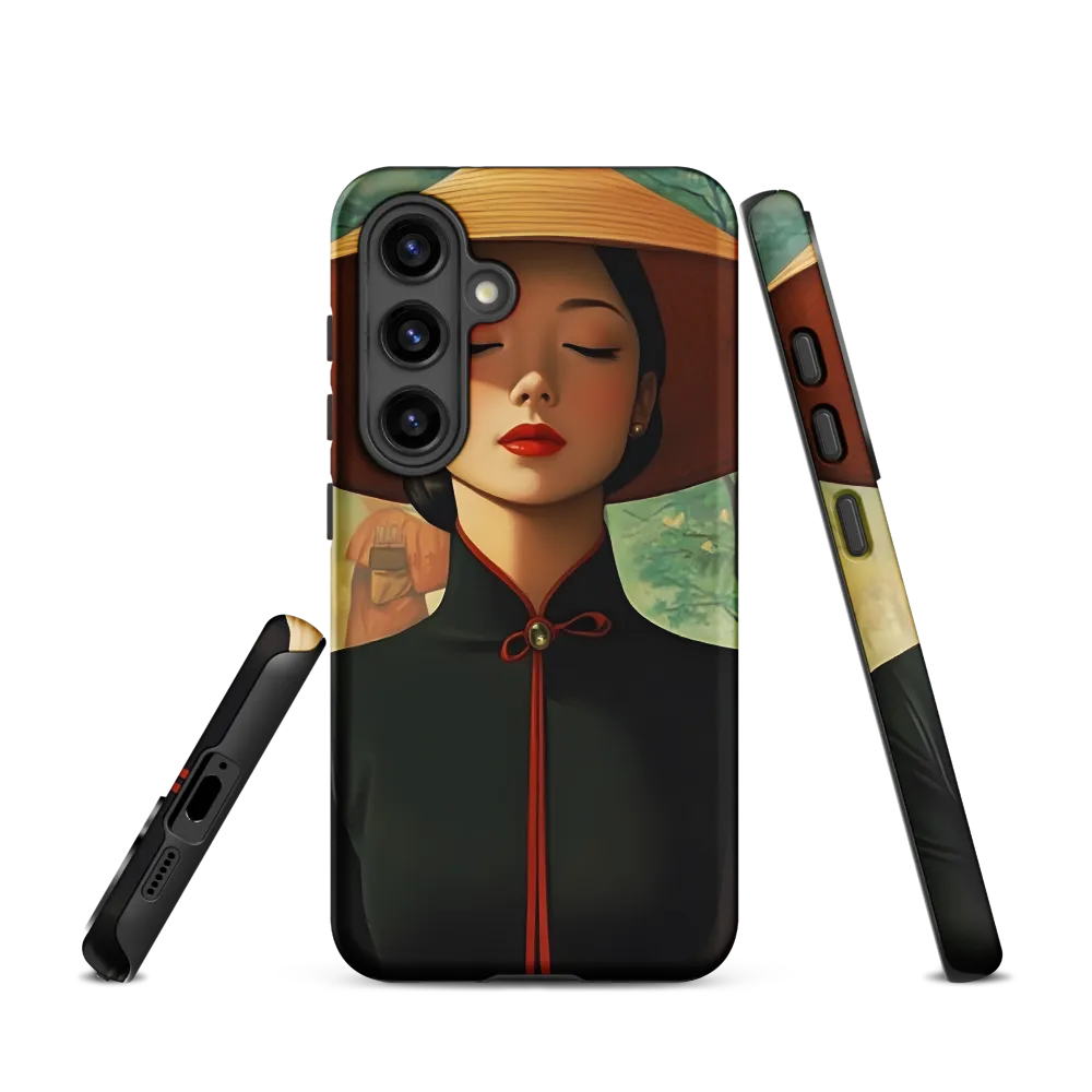 Elegance in Tranquility | Phone Case |  S24 | Tough Case | Matte