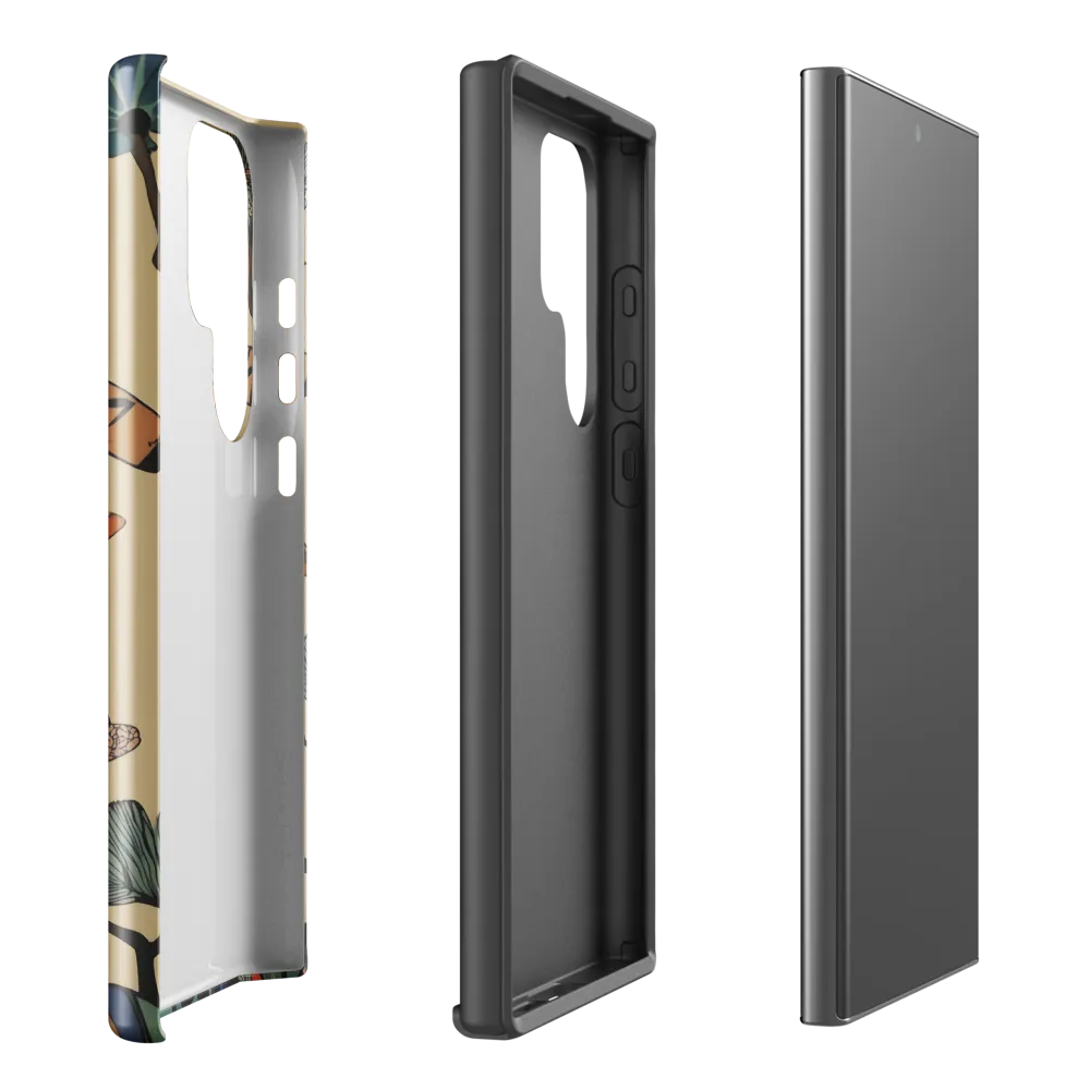 In Full Bloom: Embracing Nature's Whimsy | Phone Case |  S23 Ultra | Tough Case | Glossy