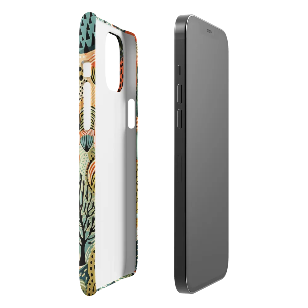 Whimsical Forest Patterns | Phone Case |  12 Pro Max | Snap Case | Matte