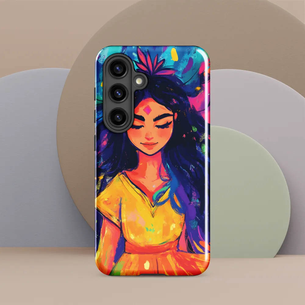 Serenity in Color | Phone Case |  S24 | Tough Case | Glossy