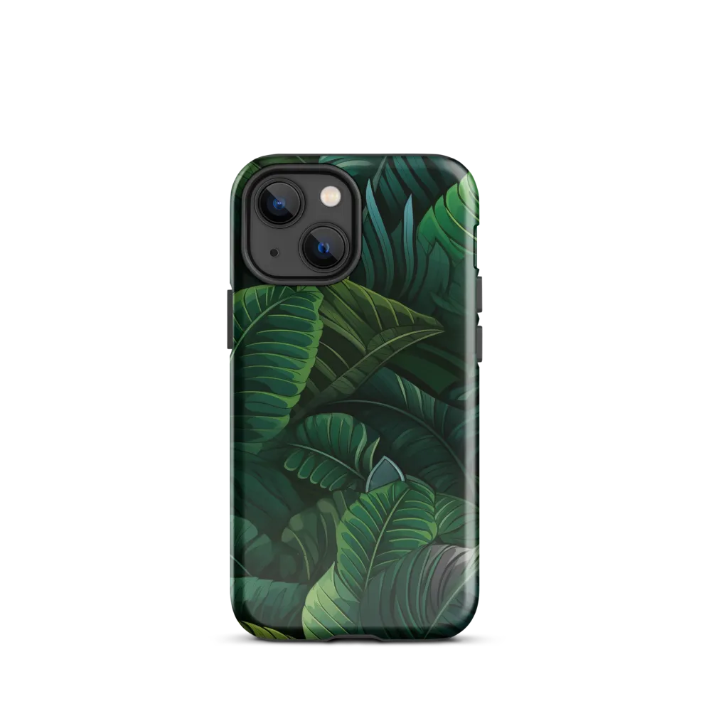 Lush Canopy: A Tropical Foliage Study