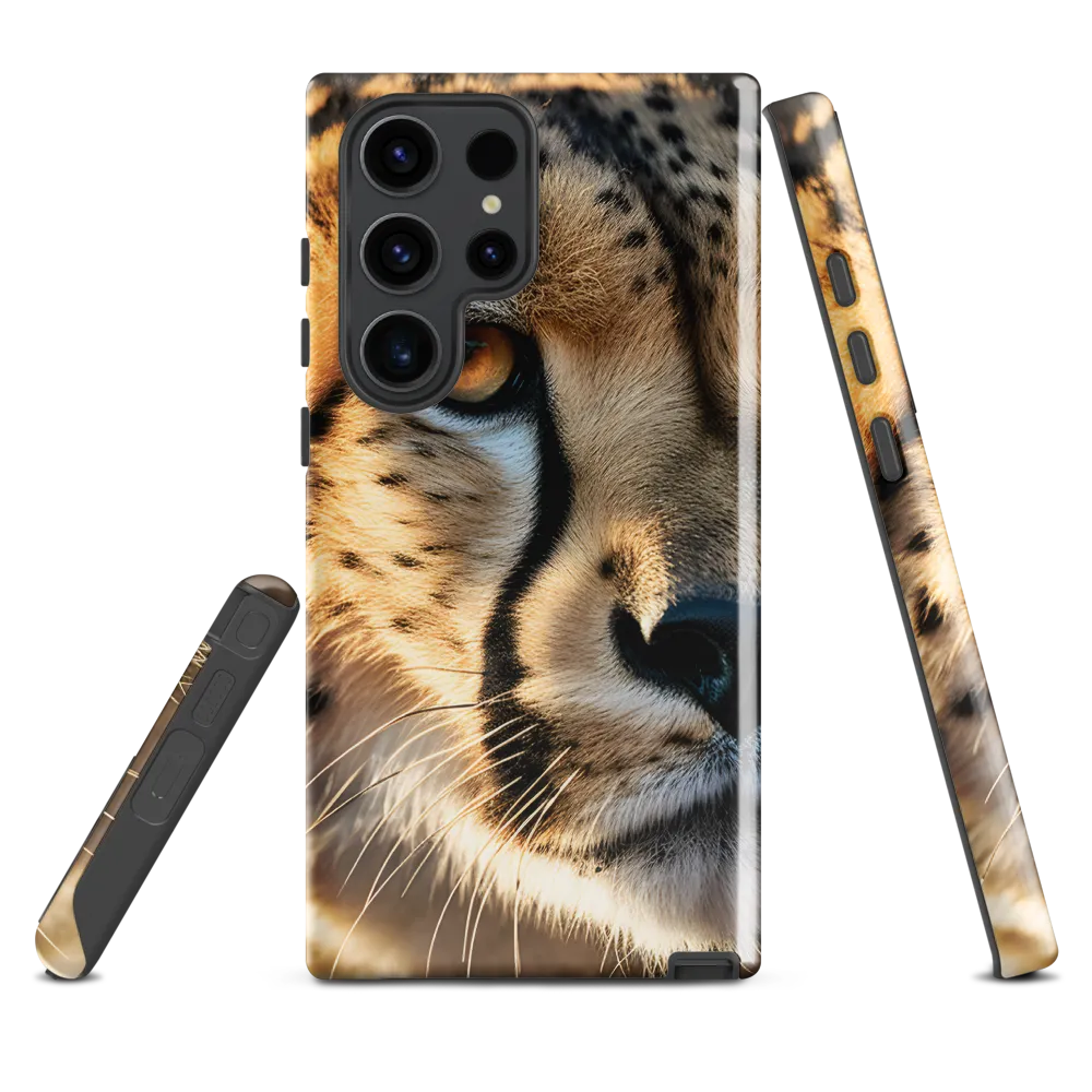 The Intense Gaze of the Cheetah