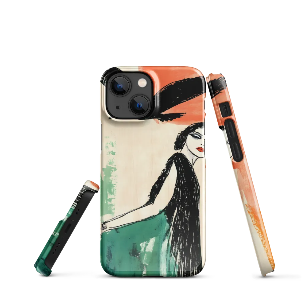 Elegance in Flight | Phone Case |  13 Mini | Snap Case | Glossy