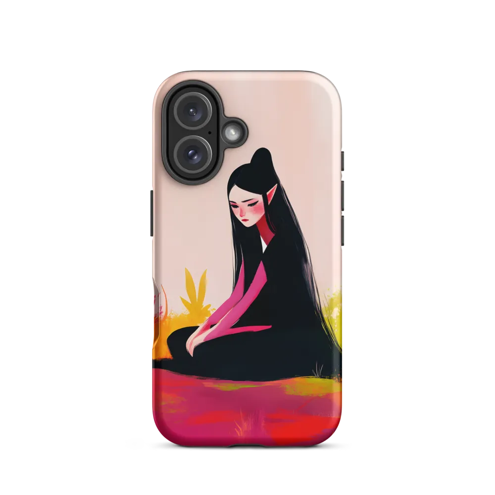 Whispers of Solitude | Phone Case |  16 | Tough Case | Matte