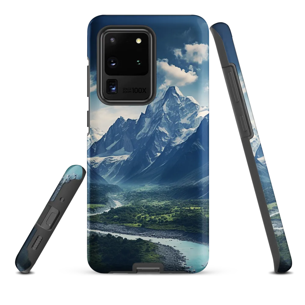 Majestic Serenity: A Landscape of Mountains and Rivers