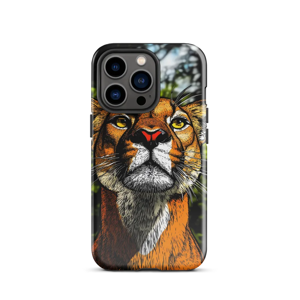 Regal Gaze: The Lioness in Focus