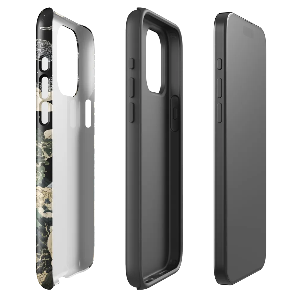 Whispers of the Pagoda | Phone Case |  15 Pro Max | Tough Case | Glossy