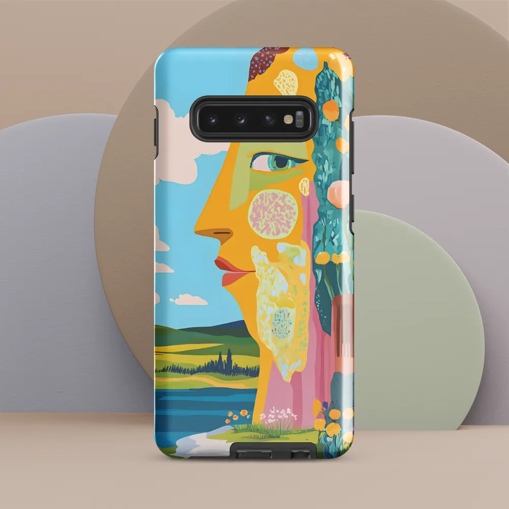 Harmony of Nature and Human Form | Phone Case |  S10 Plus | Tough Case | Glossy