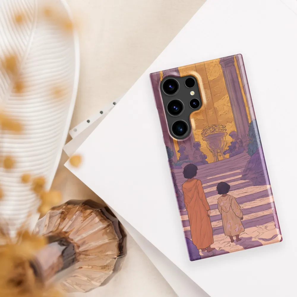 Journey into the Light | Phone Case |  S24 Ultra | Snap Case | Matte